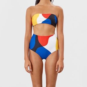Mara Hoffman bandeau bikini top